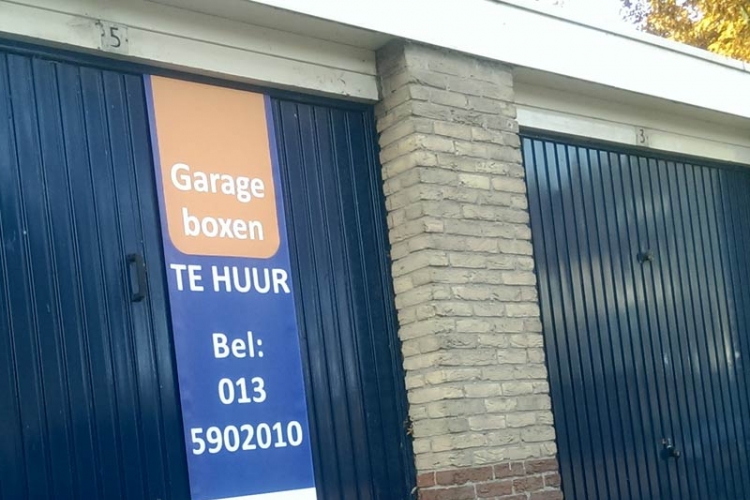 te huur doek MVGM garagebox